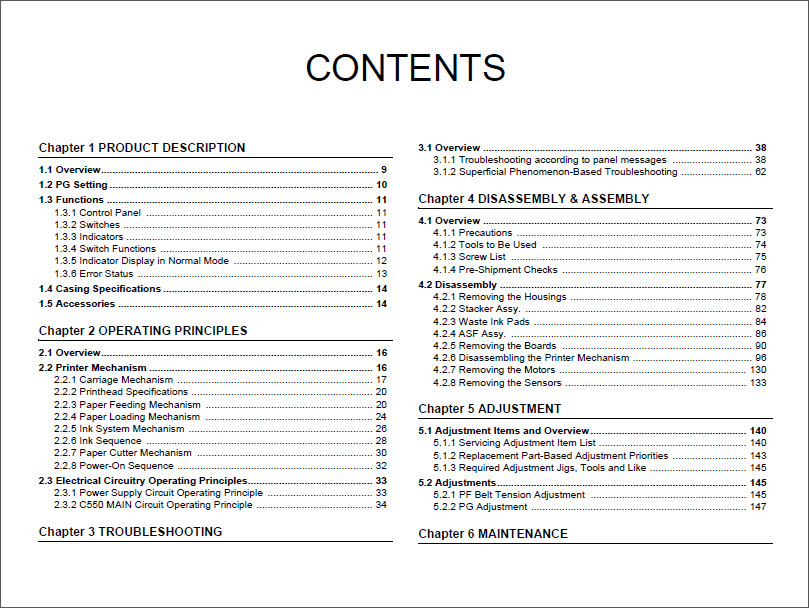 EPSON R800 Service Manual-2